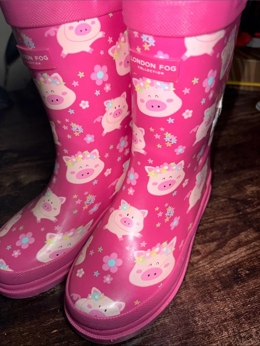 London Fog bright pink